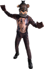 Disfraz de Freddy de pesadilla de Five Nights at Freddy's para niños