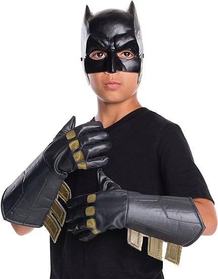 Kids DC Comics Batman Gauntlets Gloves - Rubies Costumes & Accessories - HalloweenCostumes4U.com - Accessories