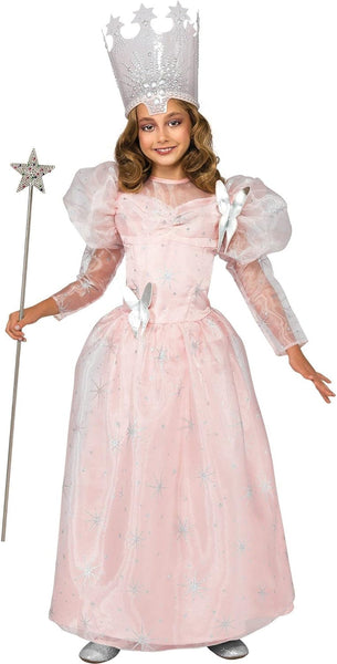 Girls Wizard of Oz Deluxe Glinda The Good Witch Costume