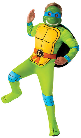Boys Nickelodeon Retro Classic Teenage Mutant Ninja Turtles Leonardo Costume - HalloweenCostumes4U.com - Kids Costumes