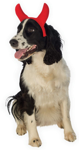 Pets Devil Horns Costume Accessory - HalloweenCostumes4U.com - Pet Costumes & Accessories