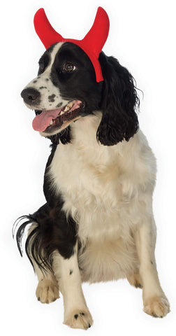 Pets Devil Horns Costume Accessory - HalloweenCostumes4U.com - Pet Costumes & Accessories