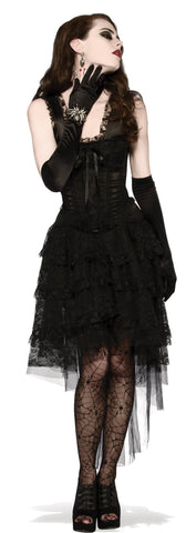 Womens Black As Night Lace Costume Dress - Rubies Costumes & Accessories - HalloweenCostumes4U.com - Adult Costumes