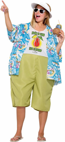 Adults Tropical Tourist Costume - HalloweenCostumes4U.com - Adult Costumes