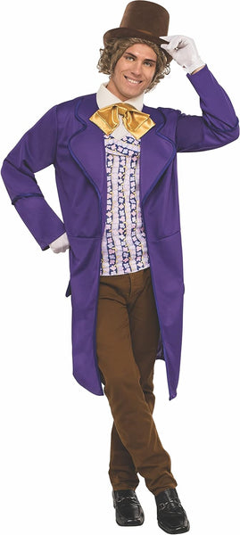 Mens Willy Wonka & The Chocolate Factory Costume - HalloweenCostumes4U.com - Adult Costumes
