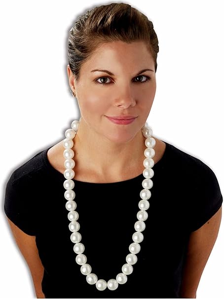 Jumbo Pearls Costume Necklace - Rubies Costumes & Accessories - HalloweenCostumes4U.com - Accessories