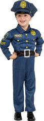 Costume de policier de luxe pour garçon avec torse musclé
