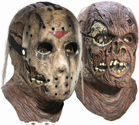 Friday the 13th Jason Voorhees Overhead Latex Mask - Rubies Costumes & Accessories - HalloweenCostumes4U.com - Accessories