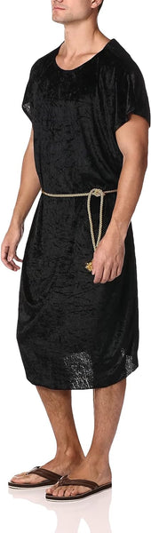 Adults Black Pharaoh Viking Roman Tunic - HalloweenCostumes4U.com - Adult Costumes
