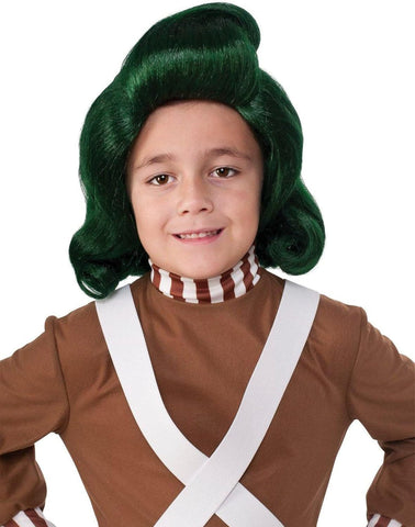 Kids Willy Wonka & The Chocolate Factory Oompa Loompa Wig