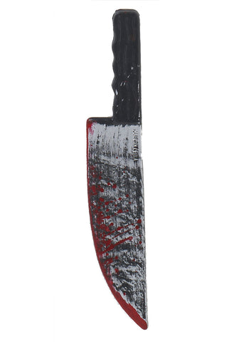 Bloody Butcher Knife Costume Accessory - HalloweenCostumes4U.com - Costume Props & Accessories