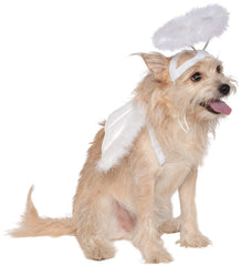 Conjunto de disfraz de alas y halo de ángel para mascotas