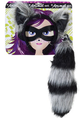 Playful Raccoon Costume Accessory Set