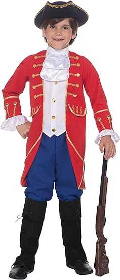 Boys Colonial Founding Father Costume - HalloweenCostumes4U.com - Kids Costumes