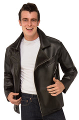 Chaqueta de traje con efecto cuero de los T-Birds de Grease para hombre