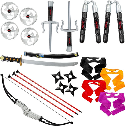 Kids Ninja Weapon Accessory Set - HalloweenCostumes4U.com - Costume Props & Accessories