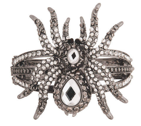 Wicked Gems Jeweled Spider Bangle Costume Jewelry Accessory - Rubies Costumes & Accessories - HalloweenCostumes4U.com - Accessories