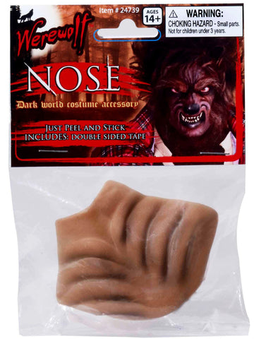 Werewolf Nose Costume Accessory - HalloweenCostumes4U.com - Costume Props & Accessories