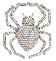 Wicked Gems Silver Spider Ring Costume Jewelry Accessory