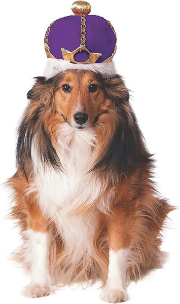 Pet's Mardi Gras King Crown - HalloweenCostumes4U.com - Pet Costumes & Accessories