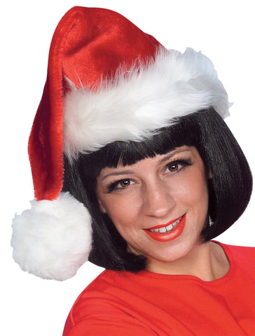 Premier Santa Hat Costume Accessory - HalloweenCostumes4U.com - Costume Props & Accessories