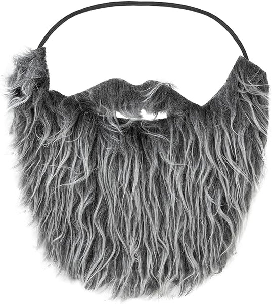 8 Inch Beard and Mustache - HalloweenCostumes4U.com - Costume Props & Accessories