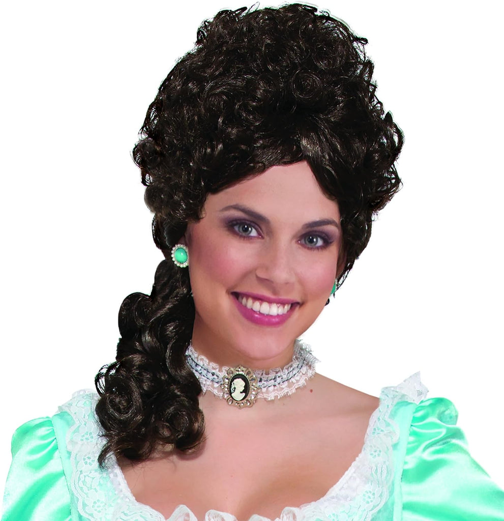 Brown Colonial Lady Wig - Rubies Costumes & Accessories - HalloweenCostumes4U.com - Accessories