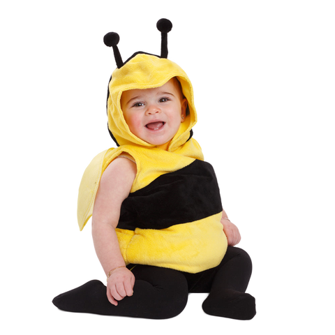 Infants/Toddlers Fuzzy Little Baby Bee Costume - HalloweenCostumes4U.com - Kids Costumes