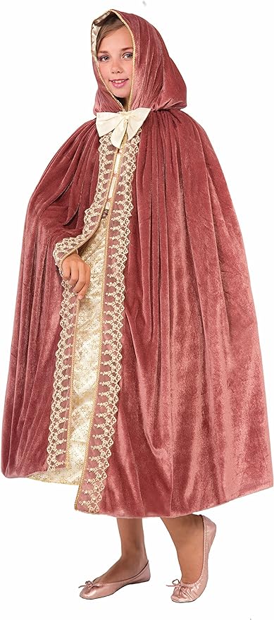 Girl's Mauve Royal Princess Cape - Rubies Costumes & Accessories - HalloweenCostumes4U.com - Accessories