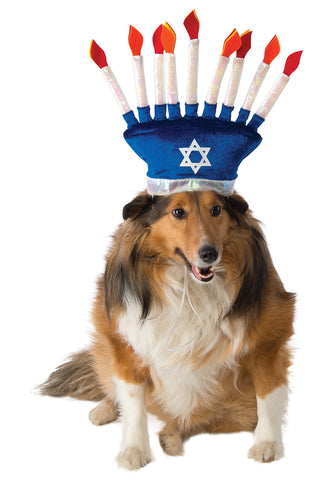 Pets Hanukkah Menorah Costume Accessory - HalloweenCostumes4U.com - Pet Costumes & Accessories