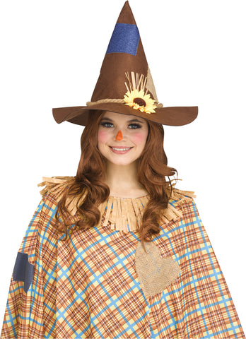 Sweet Scarecrow Costume Hat - FunWorld Costumes & Accessories - HalloweenCostumes4U.com - Accessories