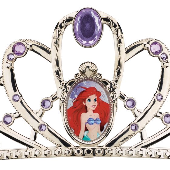 Kids Disney's The Little Mermaid Deluxe Ariel Tiara Costume Accessory - Disguise Costumes & Accessories - HalloweenCostumes4U.com - Accessories