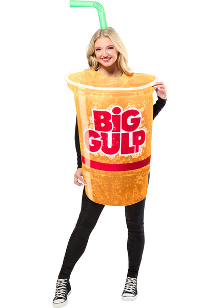Adults 7-11 Big Gulp Drink Cup Costume