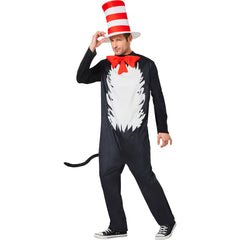 Adults Dr. Seuss Cat in the Hat Costume