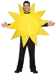 Adults Sunny Day Giant Yellow Sun Costume