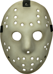 Aged Antique Killer Hockey Goalie Injection Costume Mask