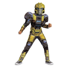 Boys Transformers Bumblebee B127 Muscle Costume