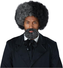 Frederick Douglass Wig and Goatee Costume Accessory Kit