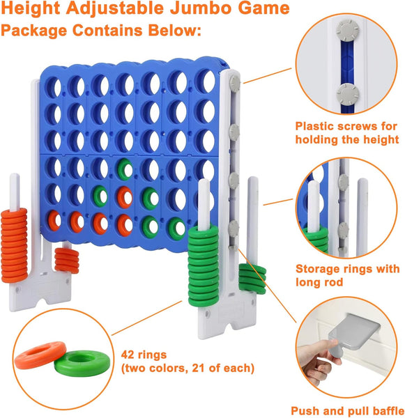 NJ RENTAL ONLY - Giant Connect 4 Game Set Rental