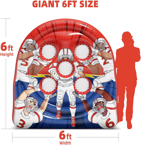 NJ RENTAL ONLY - Giant Inflatable Football Toss Game Rental