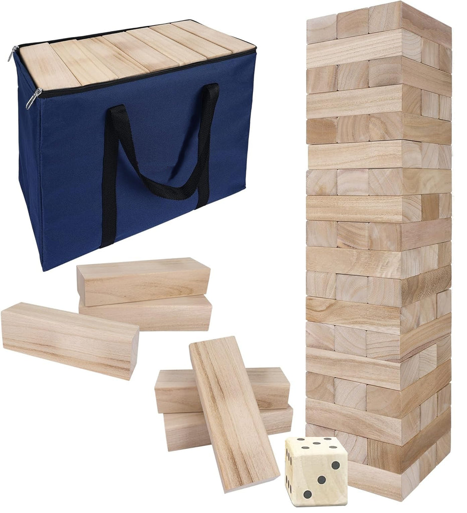 NJ RENTAL ONLY - Giant Jenga Wooden Tumble Tower Rental