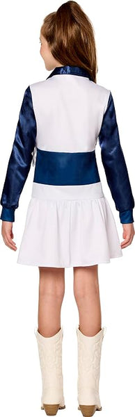 Girls Deluxe Dallas Cheerleader Costume Dress