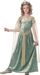 Girls Queen Guinevere Costume Dress