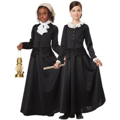 Girls Susan B. Anthony or Harriet Tubman Costume