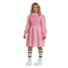 Girls/Teens Stranger Things Eleven Pink Costume Dress