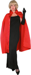 Red Satin Cape Costume Accessory