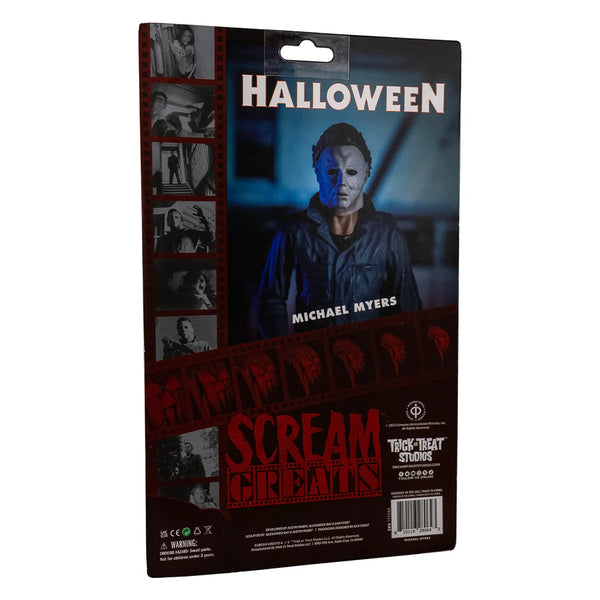 Halloween 1978 Michael Myers 8" Collector's Action Figure Collectible Toy back of packaging