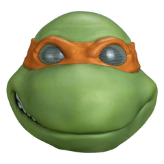 Teenage Mutant Ninja Turtles Michelangelo Vinyl Costume Mask