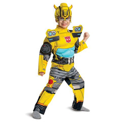 Toddlers Transformers Bumblebee Muscle Costume