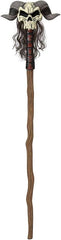 Warlock Skull Staff Costume Prop Accessory